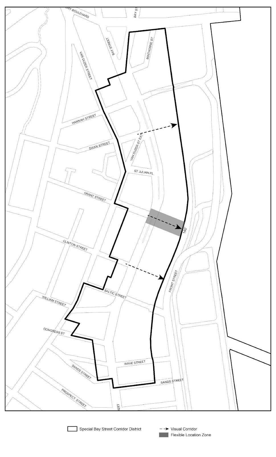 Zoning Resolutions Chapter 5: Special Bay Street Corridor District APPENDIX A.1